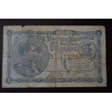 Бельгія 1 франк 1922год