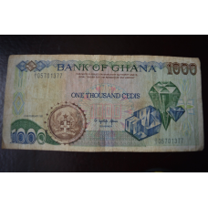 Гана/Ghana 1000 Cedis 1991год Pick 29a (2)