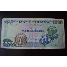 Гана/Ghana 1000 Cedis 1991год Pick 29a (1)