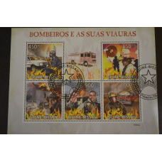 Гвінея - Бісау. Марки. Історія. Особистості. Блок. 2009 рік (В-5)