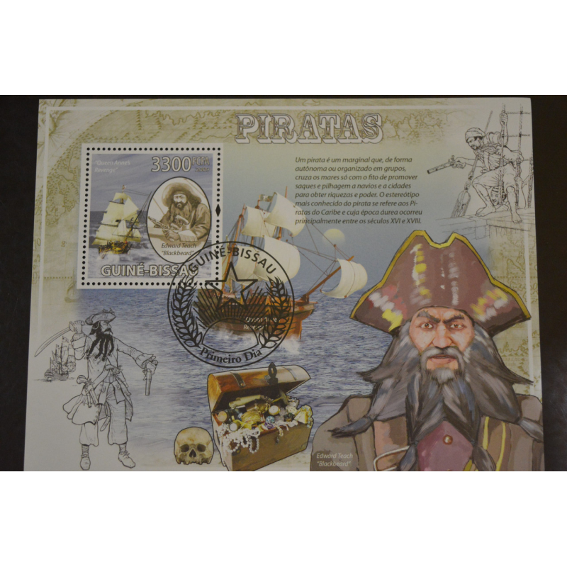 Гвінея - Бісау. Марки. Історія. Особистості. Блок. 2009 рік (В-5) Гвінея - Бісау. Марки. Історія. Особистості. Блок. 2009 рік (В-5)