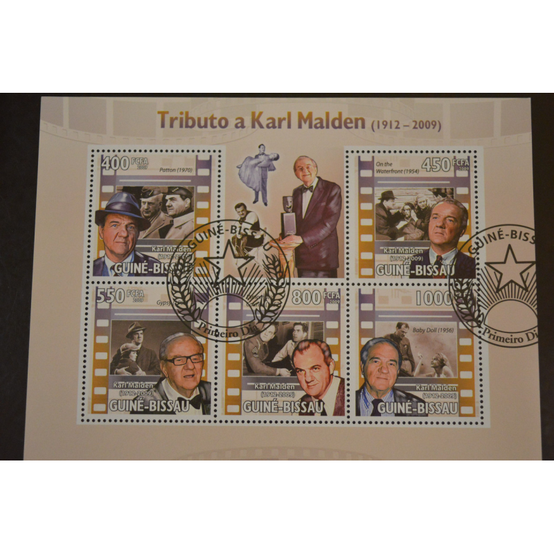 Гвінея - Бісау. Марки. Історія. Особистості. Блок. 2009 рік (В-5) Гвінея - Бісау. Марки. Історія. Особистості. Блок. 2009 рік (В-5)