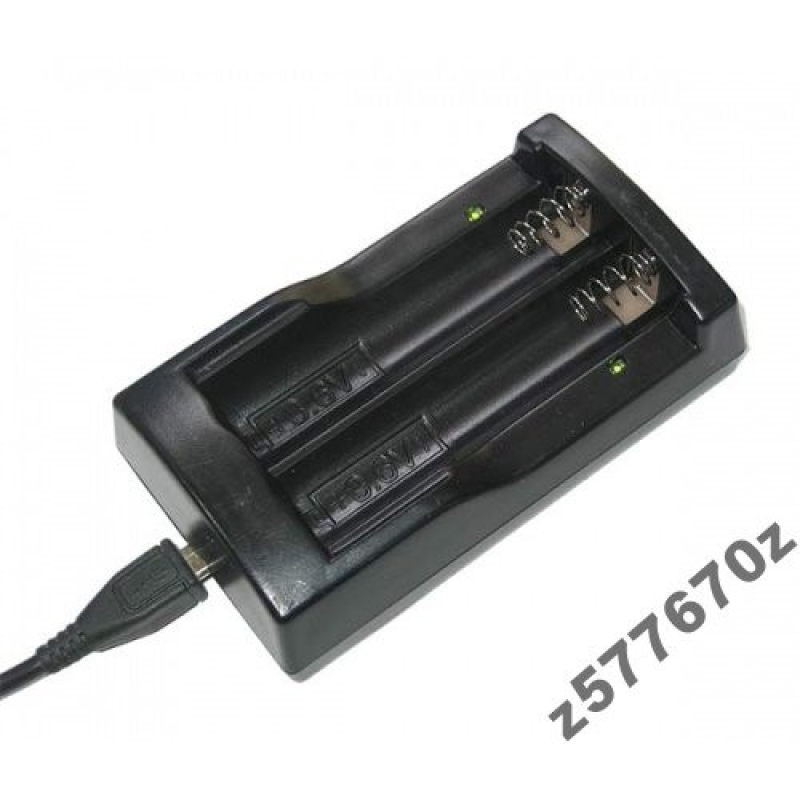 Зарядний пристрій USB для 2x18650 Li-ion аккумул Зарядний пристрій USB для 2x18650 Li-ion аккумул