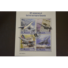 Мальдіви. Марки. Транспорт. Особистості. Блок. 2009 рік (В-5)