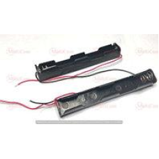 Корпус для двох батарейок типу АА, 1.5 V, Daier BH5-2004, з проведеннями 15см
