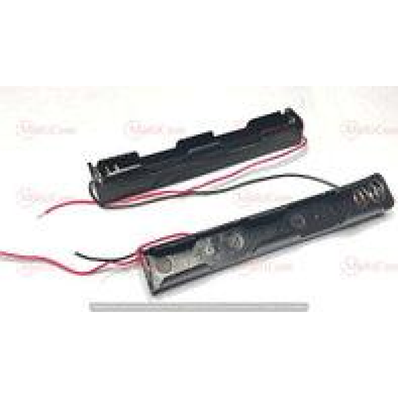 Корпус для двох батарейок типу АА, 1.5 V, Daier BH5-2004, з проведеннями 15см Корпус для двох батарейок типу АА, 1.5 V, Daier BH5-2004, з проведеннями 15см
