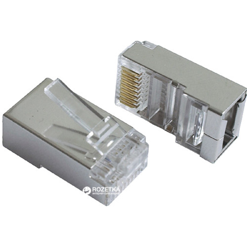 Штекер комп“ютерний 8р8с (RJ45) екранований