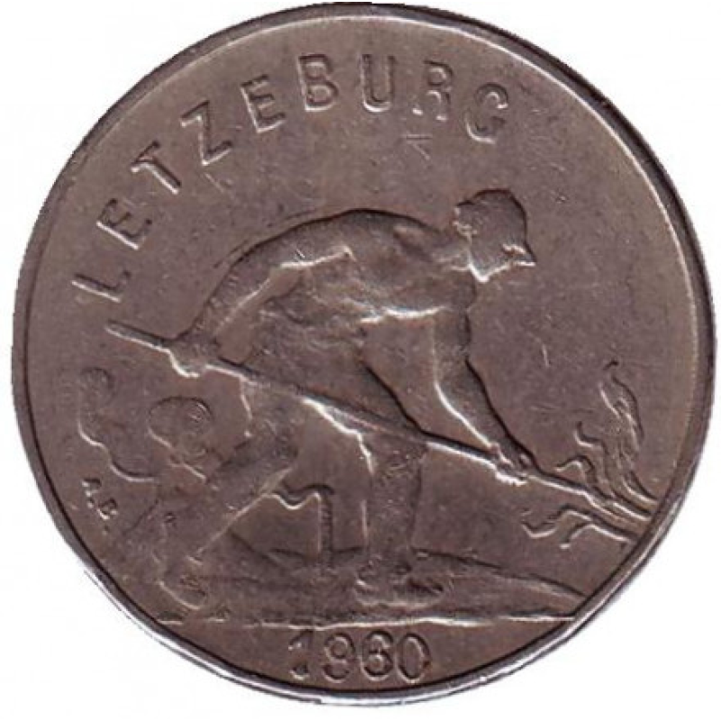 Монета 1глад. 1960,64,55 рік, Люксембург.(АЗ) Монета 1глад. 1960,64,55 рік, Люксембург.(АЗ)