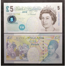 Великобританія / Great Britain 5 Pounds (2012) Pick 391d UNC