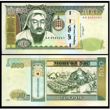 Монголія / Mongolia 500 Tugruk 2007 Pick 66b UNC