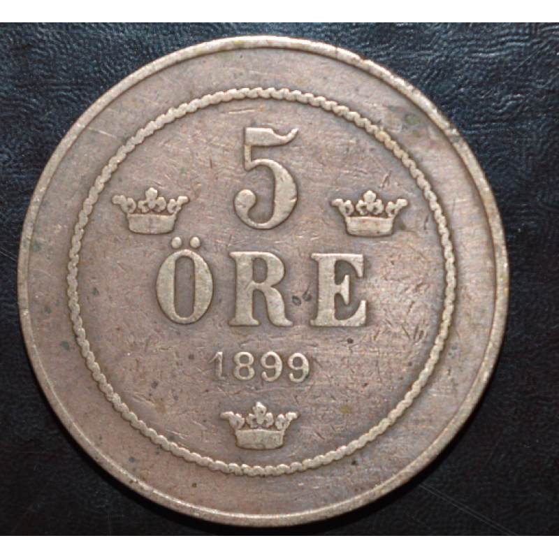 Швеція 5 ері 1899 р