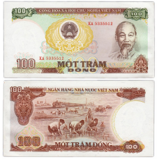 В“єтнам /Viet Nam 100 dong (1985) Pick 98 UNC