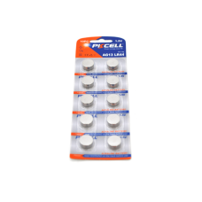 Батарейка лужна PKCELL 1.5V AG13, 10 штук у блістері ціна за блістер, Q