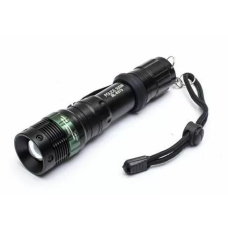 Ліхтарик Bailong BL-8373, 8-10ч роботи, алюміній, Bailong Liion 18650, АЗУ, СЗУ, BOX