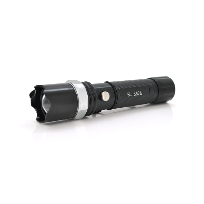Ліхтарик Bailong BL-T8626, 500ЛМ, 8-10ч роботи, алюміній, Bailong Li-ion 18650 4200mAh, BOX