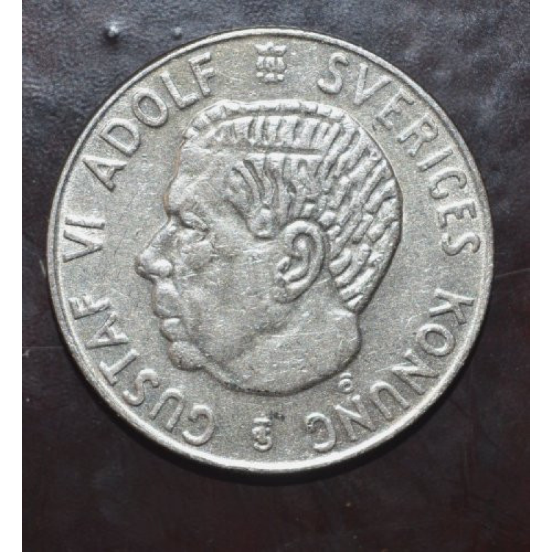 Швеція 1 крона 1956год (срібло) Швеція 1 крона 1956год (срібло)
