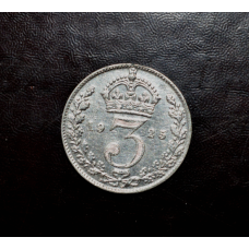 Великобританія 3 пенси 1925год (срібло)