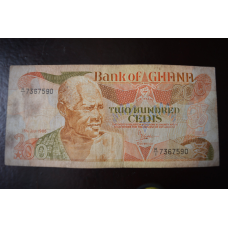 Гана/Ghana 200 Cedis 1986год Pick 27