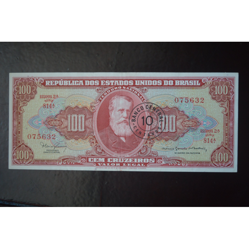 Бразилія 100 крузейро (БМ) 6 Бразилія 100 крузейро (БМ) 6
