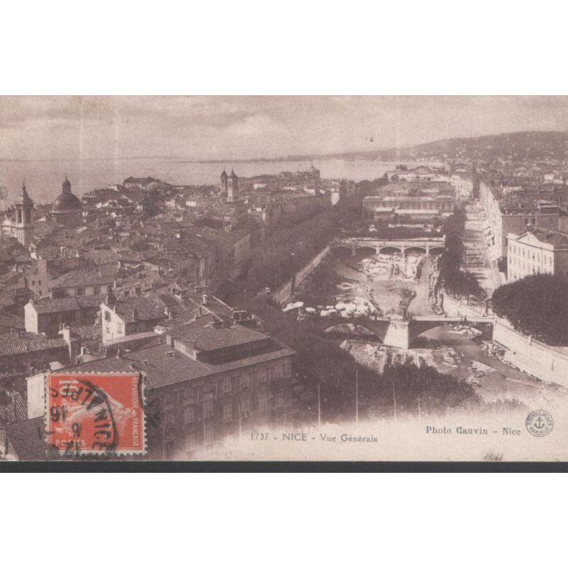 Поштова картка. 1737.-Nice 1916год