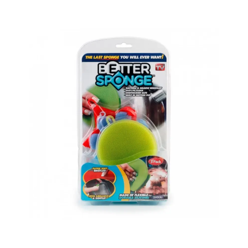 Набір Щеток-Губок Better Spoonge Набір Щеток-Губок Better Spoonge