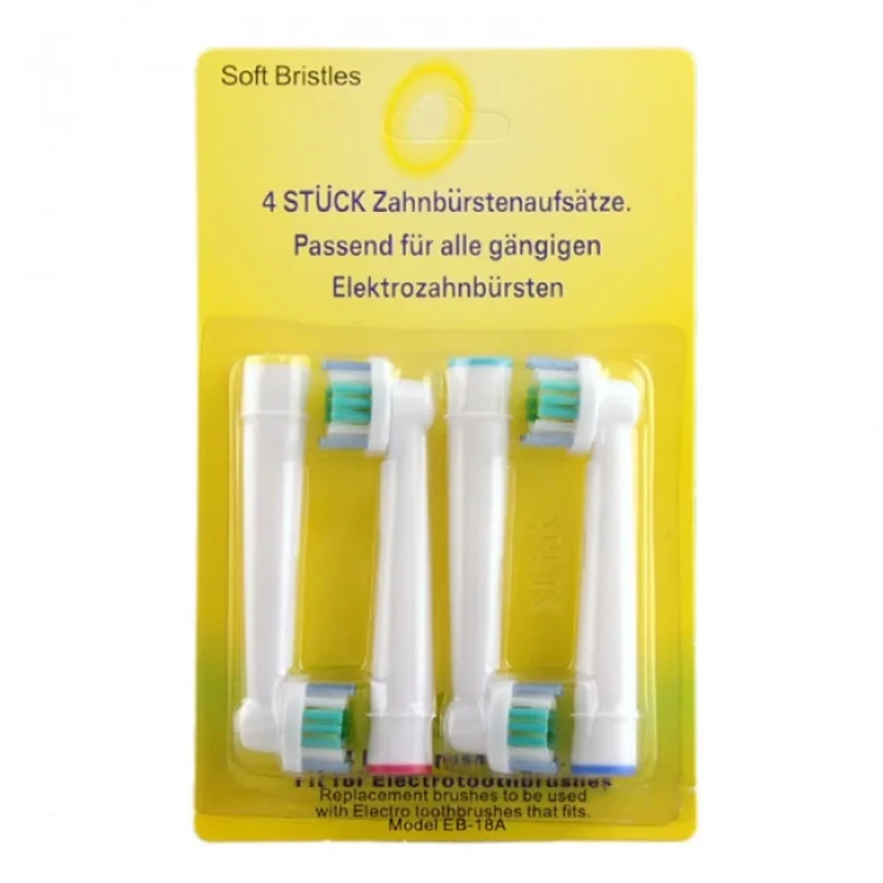 EB-18a 4 шт. Насадки до електричної зубної щітки ORAL-B