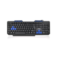 Клавіатура USB Jedel K518, (Eng/Pyc),( 435x130x21), 112k, Black, Box
