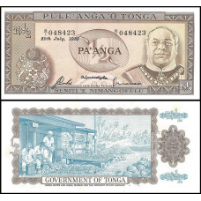 Тонга / Tonga 1/2 paanga 1983 Pick 18 UNC