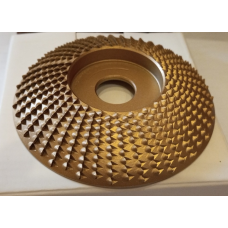 Диск-рашпиль полусфера Ø84x16 Gold  (внутр. диаметр 16мм)