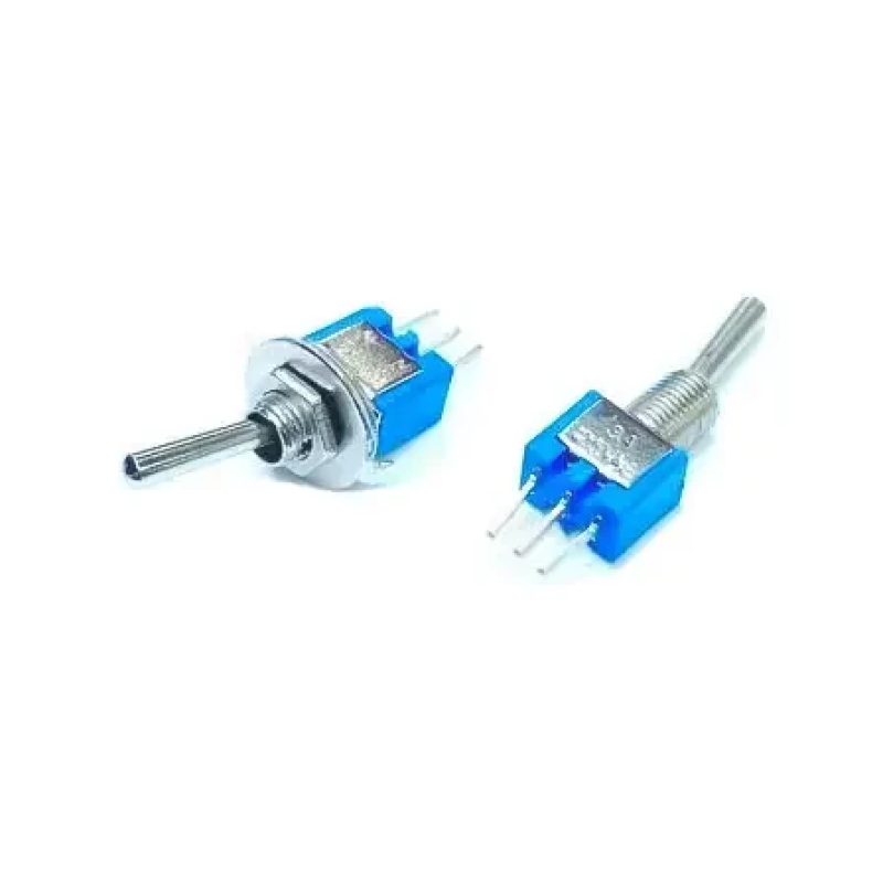 Тумблер Daier SMTS-102-A2, 3pin, ON-ON, PCB terminal Тумблер Daier SMTS-102-A2, 3pin, ON-ON, PCB terminal