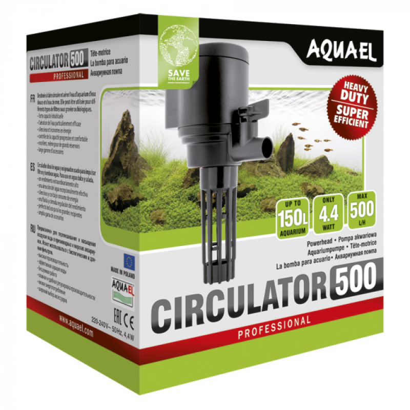 Помпа AquaEl Circulator 500 для акваріуму до 150 років