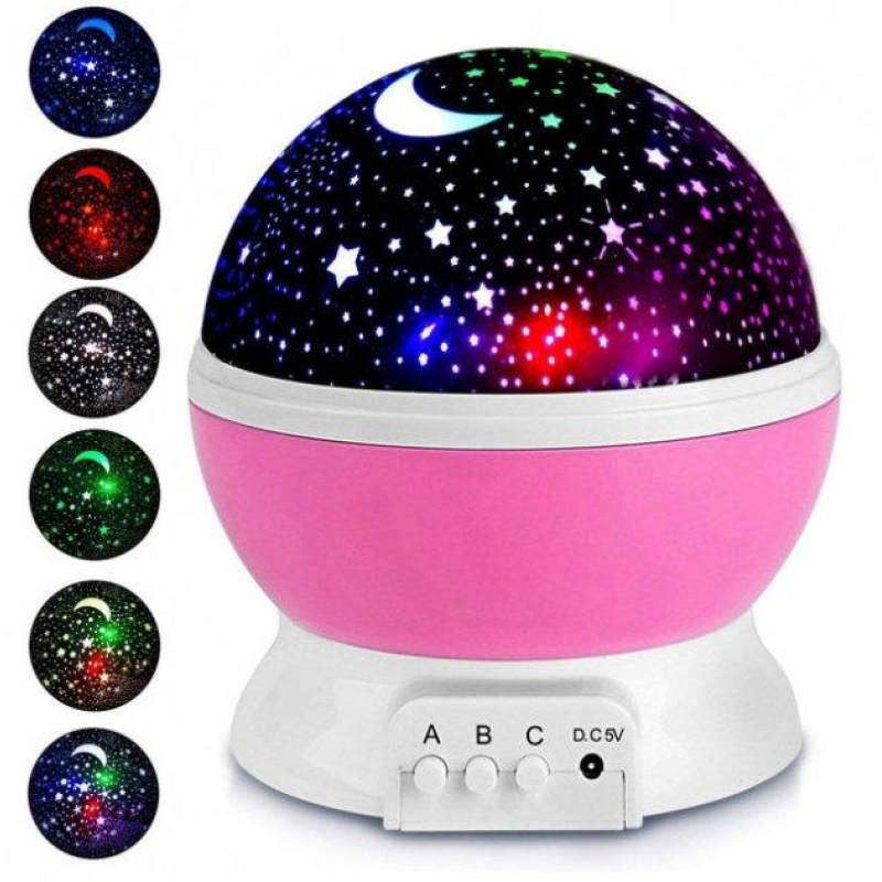 Проктор-ночник UFT Зоряне небо Star master Dream Pink