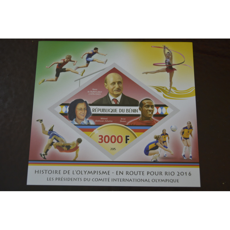Бенін. Спорт. Блок. Личнисти 2014 (А-16) Бенін. Спорт. Блок. Личнисти 2014 (А-16)