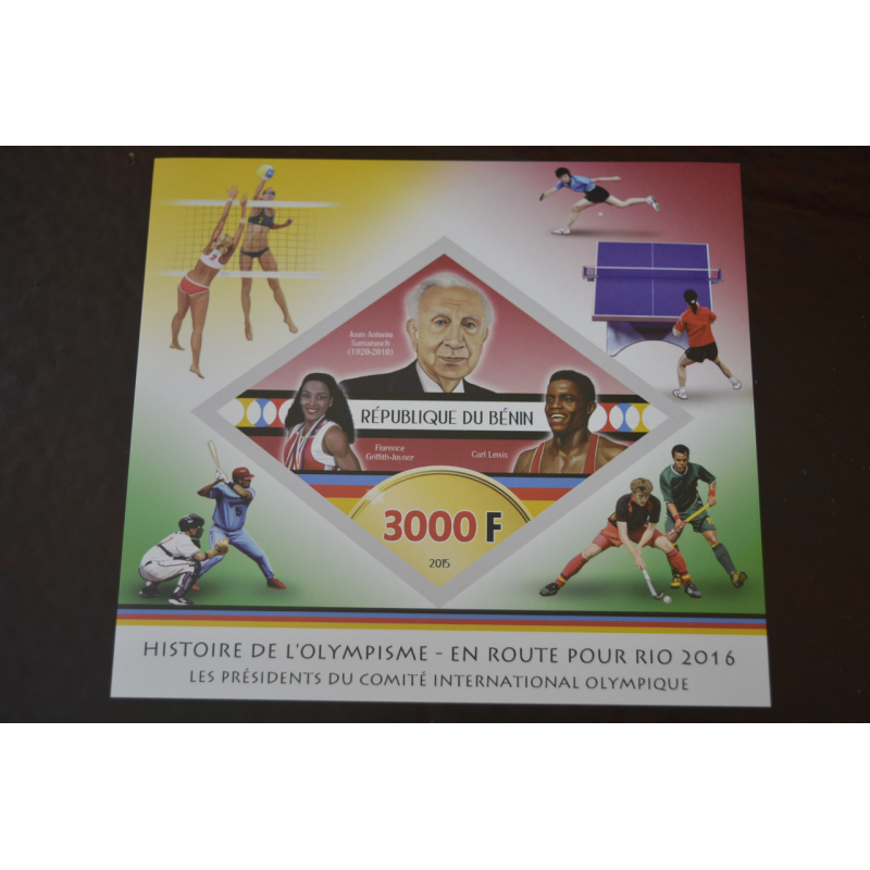 Бенін. Спорт. Блок. Личнисти 2014 (А-16) Бенін. Спорт. Блок. Личнисти 2014 (А-16)