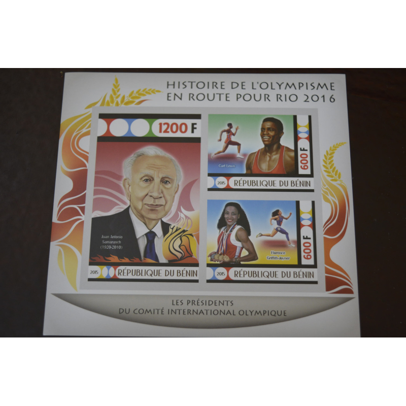 Бенін. Спорт. Блок. Личнисти 2014 (А-16) Бенін. Спорт. Блок. Личнисти 2014 (А-16)