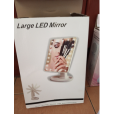 Космічне дзеркало для макіяжу квадратне Large Mirror з LED підсвічуванням