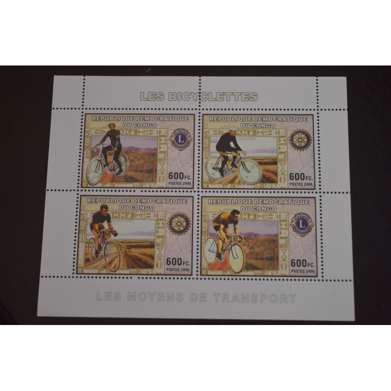 Конго. Транспорт. Блок. 2006 рік (В-7)