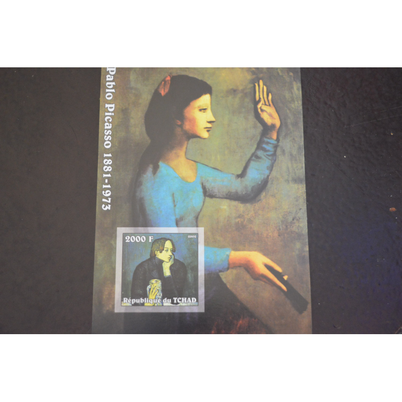 Мозамбік. Искуство. Личности. Блок. 2001 рік (В-8) Мозамбік. Искуство. Личности. Блок. 2001 рік (В-8)