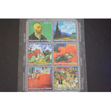 Чад. Искуство. Личности. Блок. 2002 рік (В-8)