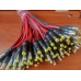 Роз“єм живлення DC-M (D 5,5x2,1 мм) => кабель завдовжки 25 см black -red, Yellow plug OEM Q100 Роз“єм живлення DC-M (D 5,5x2,1 мм) => кабель завдовжки 25 см black -red, Yellow plug OEM Q100
