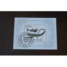 Коморы. История. Фауна. Блок. 2010 рік (Б-4)