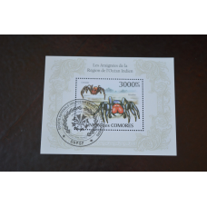 Коморы. История. Фауна. Блок. 2010 рік (Б-4)