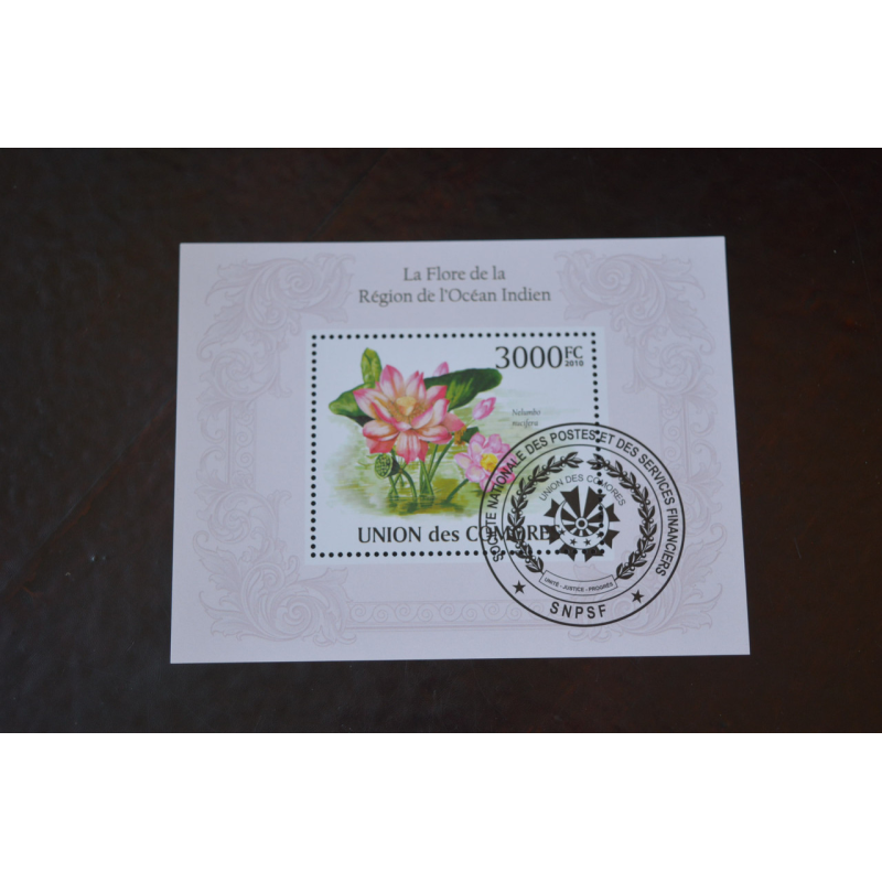 Коморы. История. Фауна. Блок. 2010 рік (Б-4)