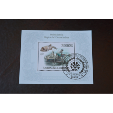 Коморы. История. Фауна. Блок. 2010 рік (Б-4)