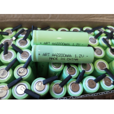 Акумулятор АRT AA 2200 mAh 1.2V під паяння