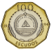 Кабо-Верде 100 эскудо 1994 Биметалл UNC Цветы Кабо-Верде 100 эскудо 1994 Биметалл UNC Цветы
