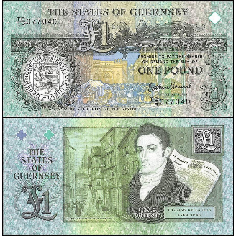 Guernsey Гернси - 1 Pound 2013 P. 62 comm. UNC Guernsey Гернси - 1 Pound 2013 P. 62 comm. UNC