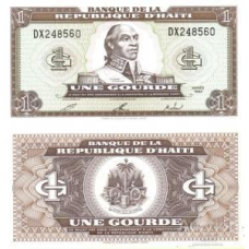 Haiti Гаїті - 1 Gourde 1993 P. 259a UNC