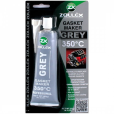 Герметик прокладка Zollex Grey Gasket Maker +350°C серый 85г