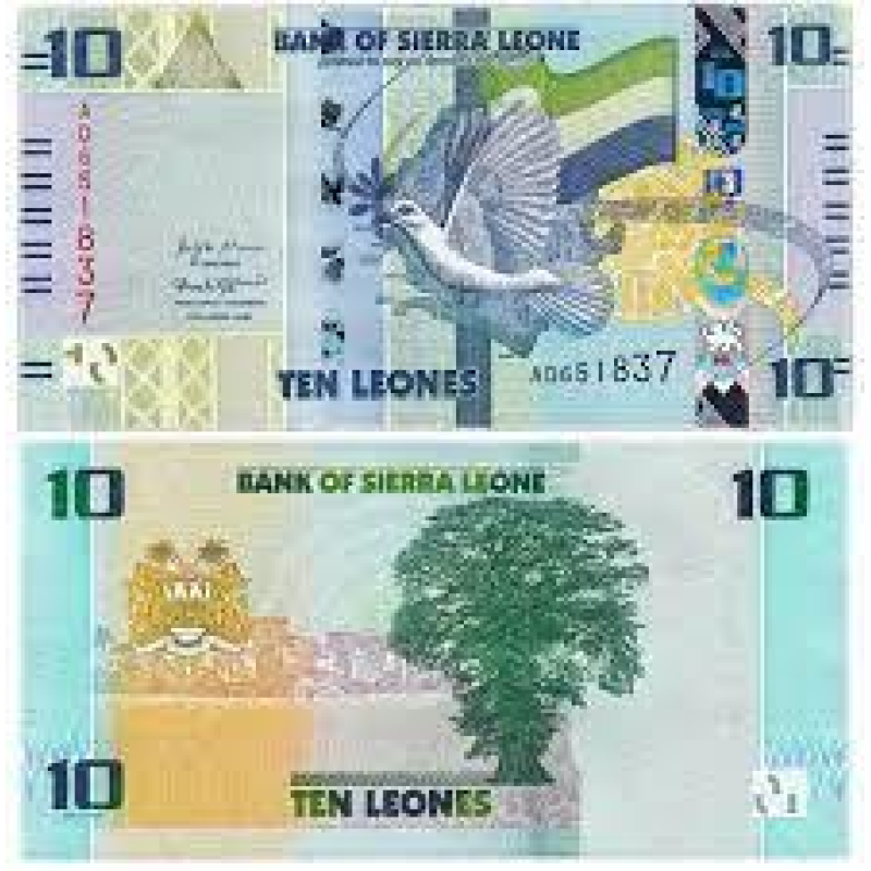 Увач Леоне/Sierra Leone 5 leones 2022 Pick NEW UNC Увач Леоне/Sierra Leone 5 leones 2022 Pick NEW UNC